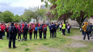 Lathallan School sponsored walk for Queen's Platinum Jubilee