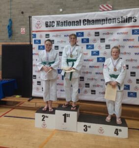 Lathallan School pupil Ailsa Arbuthnott British Judo Champion