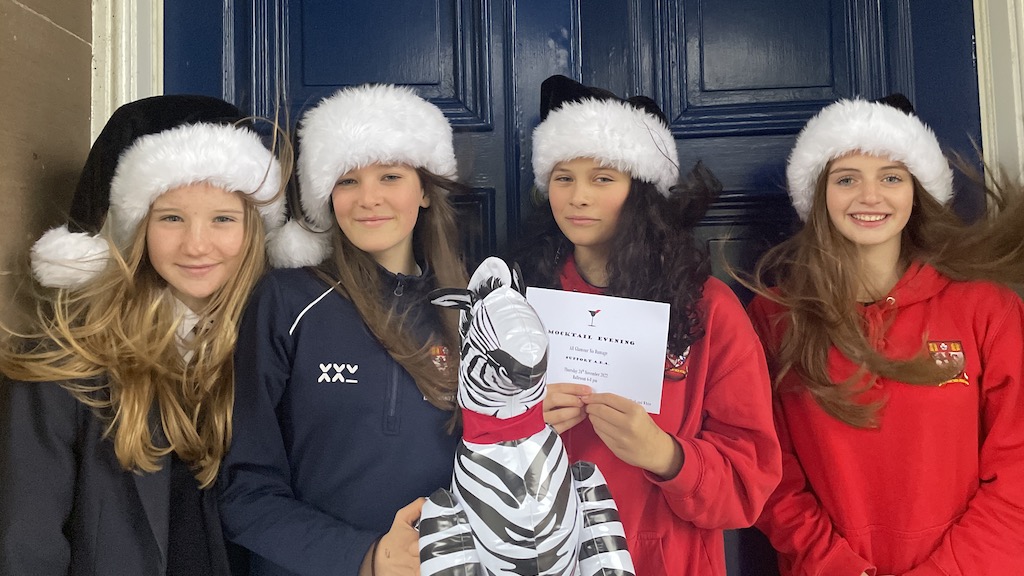 The Lathallan School ADA YPI Group: Pippa Hopkin, Elizabeth Cook, Tigerlily Toley, Maia Dinsmore-McFarlane.