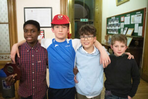 Pupils at Lathallan Sports Dinner 2022