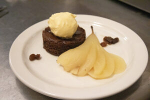 Dessert at Lathallan Sports Dinner 2022